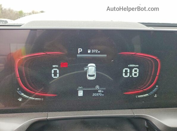 5XYP6DGC2RG476584 2024 KIA TELLURIDE Черный Вид щитка приборов