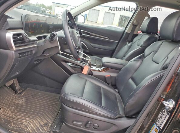5XYP6DGC2RG476584 2024 KIA TELLURIDE Черный Вид салона спереди