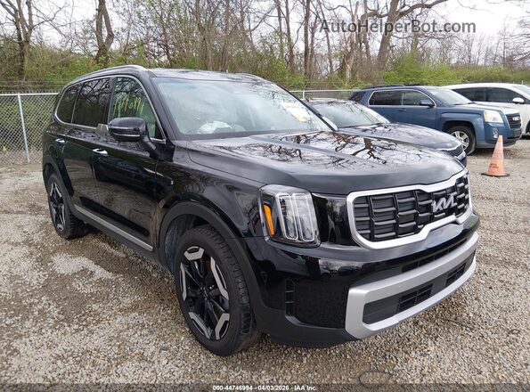 5XYP6DGC3RG440385 2024 KIA TELLURIDE Черный Передняя правая четверть