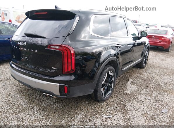 5XYP6DGC3RG440385 2024 KIA TELLURIDE Черный Задняя правая четверть