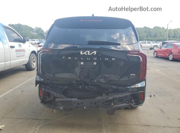 5XYP6DGC3RG516672 2024 KIA TELLURIDE Черный Вид сзади