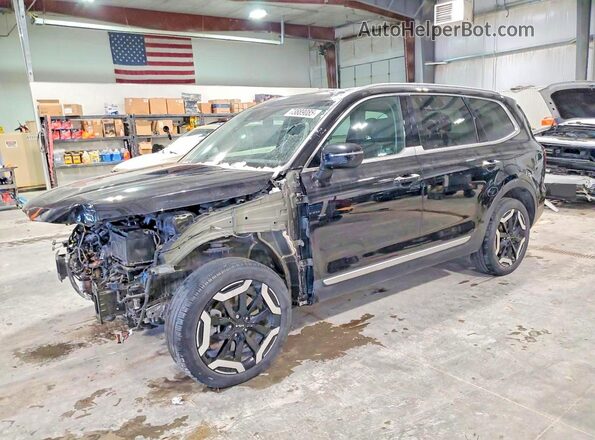 5XYP6DGC8RG521074 2024 KIA TELLURIDE Черный Передняя левая четверть