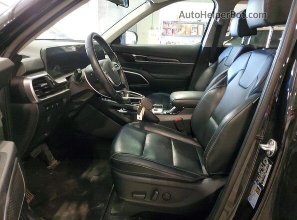 5XYP6DGC8RG521074 2024 KIA TELLURIDE Черный Вид салона спереди
