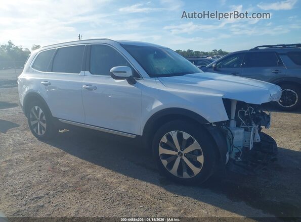 5XYP6DHC3NG257285 2022 KIA TELLURIDE White Vista interior trasera