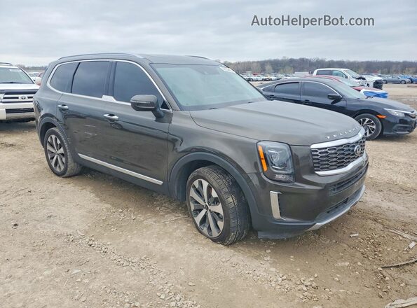 5XYP6DHC4LG009477 2020 KIA TELLURIDE Gray Առջևի աջ