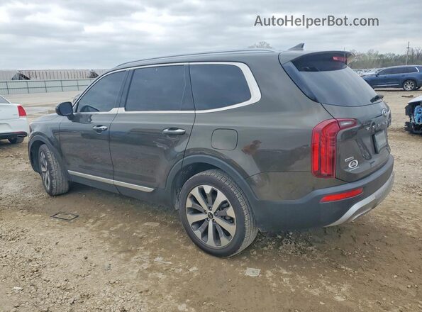 5XYP6DHC4LG009477 2020 KIA TELLURIDE Gray Հետևի ձախ
