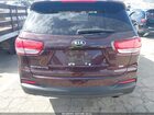 2016 Kia Sorento 2.4l Lx Maroon vin: 5XYPG4A39GG070336