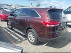 2016 Kia Sorento 2.4l Lx Maroon vin: 5XYPG4A39GG070336