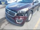 2016 Kia Sorento 2.4l Lx Maroon vin: 5XYPG4A39GG070336