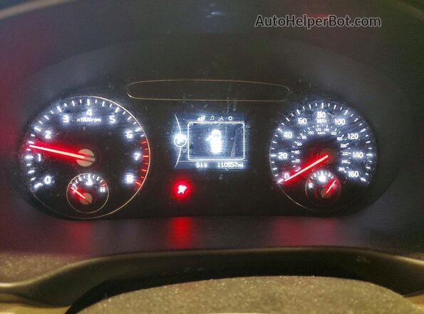 5XYPG4A55JG405486 2018 KIA SORENTO Белый Вид щитка приборов
