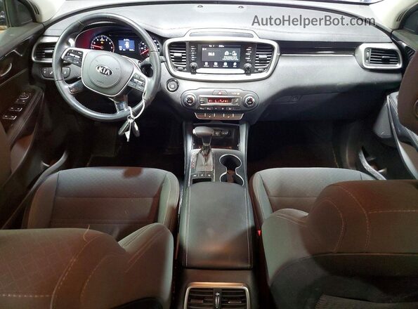 5XYPGDA54LG675070 2020 KIA SORENTO Синий Вид панели приборов