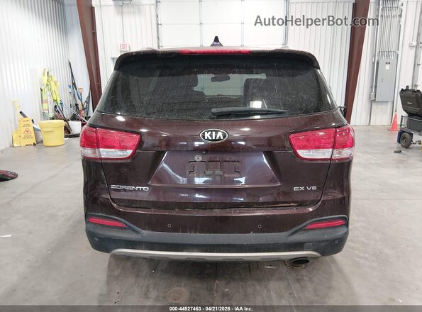 5XYPHDA52GG008095 2016 KIA SORENTO Red 