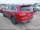 2016 Kia Sorento 3.3l Ex Красный vin: 5XYPHDA52GG092435