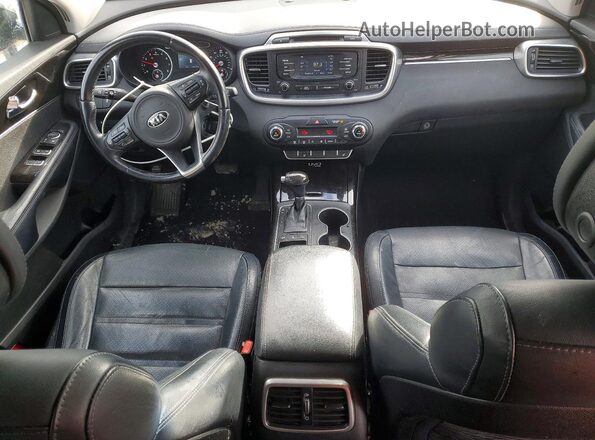 5XYPHDA53GG158166 2016 KIA SORENTO Gray Вид панелі приладів