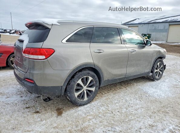 5XYPHDA53GG158166 2016 KIA SORENTO Gray Задня права чверть