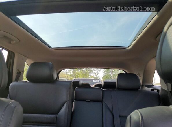 5XYPHDA5XGG068156 2016 KIA SORENTO Черный Вид задних сидений