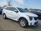 2025 Kia Sorento Lx White vin: 5XYRG4JC6SG353097