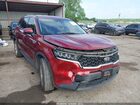 2021 Kia Sorento Lx Maroon vin: 5XYRG4LC8MG050323