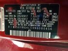 2022 Kia Sorento Lx Burgundy vin: 5XYRG4LCXNG080456