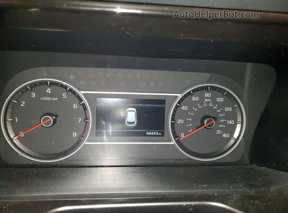 5XYRG4LCXNG080456 2022 KIA SORENTO Burgundy Widok zestawu wskaźników