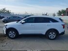 2022 Kia Sorento Lx White vin: 5XYRG4LCXNG085477