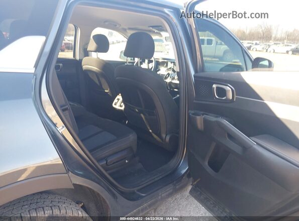 5XYRGDLC1NG108175 2022 KIA SORENTO Black VIN sticker view