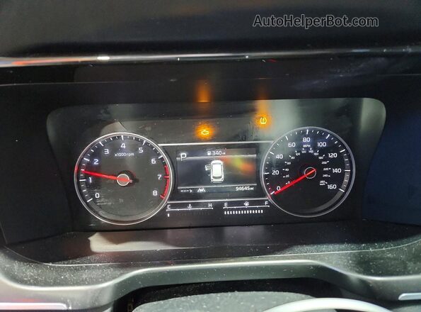 5XYRGDLC7NG114899 2022 KIA SORENTO Silver Սարքավորումների վահանակի տեսք