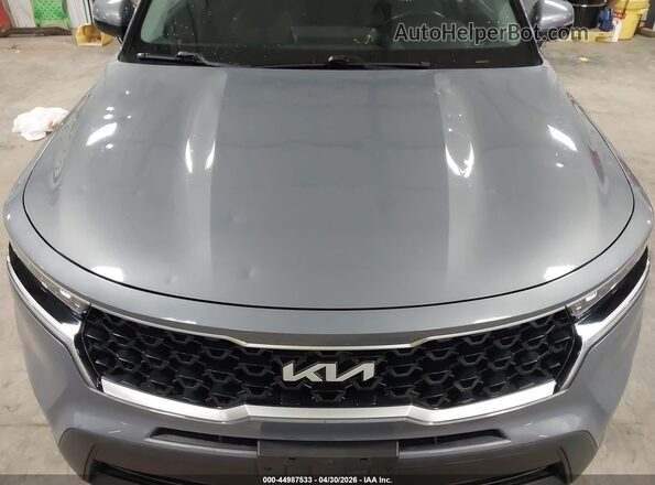 5XYRGDLC8NG117455 2022 KIA SORENTO Light Blue Vista frontal