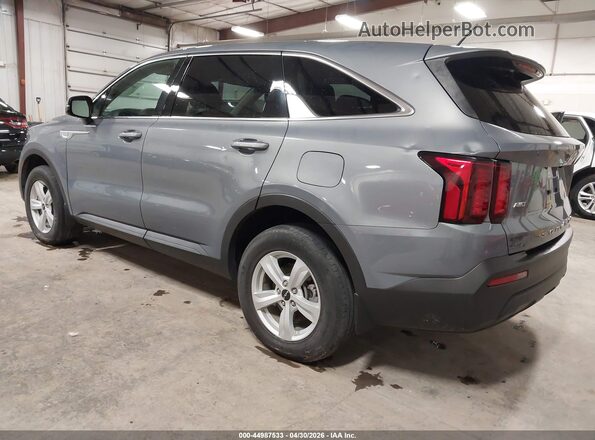5XYRGDLC8NG117455 2022 KIA SORENTO Light Blue Trasero izquierdo