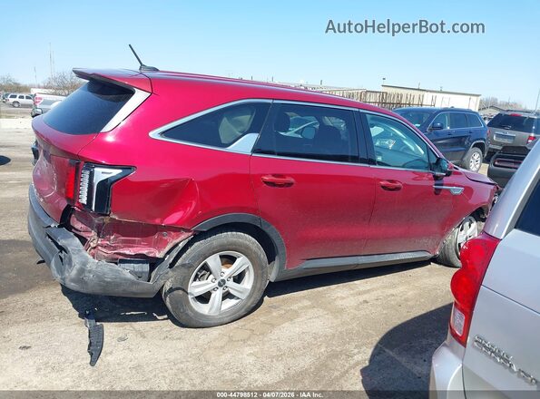 5XYRGDLC9NG075362 2022 KIA SORENTO Красный Вид задней части салона