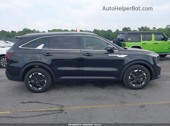 5XYRL4JC2SG397481 2025 KIA SORENTO Black Widok wnętrza z tyłu