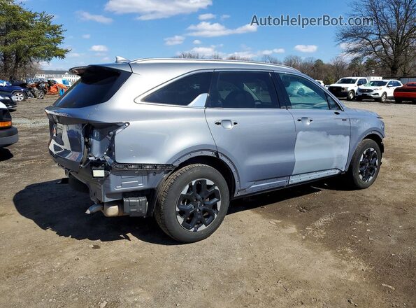 5XYRL4JC9RG278675 2024 KIA SORENTO Silver Tył prawy