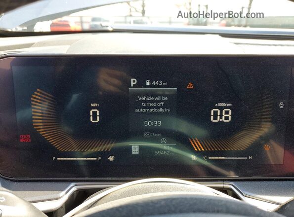 5XYRL4JC9RG278675 2024 KIA SORENTO Silver Widok zestawu wskaźników