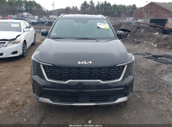 5XYRL4JCXRG253588 2024 KIA SORENTO Black Вид задньої частини салону