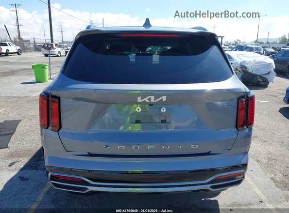 5XYRL4LC2NG161267 2022 KIA SORENTO Серый 