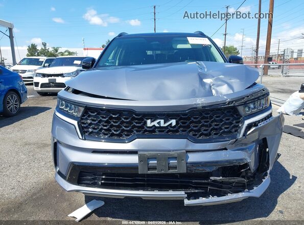 5XYRL4LC2NG161267 2022 KIA SORENTO Серый Вид щитка приборов