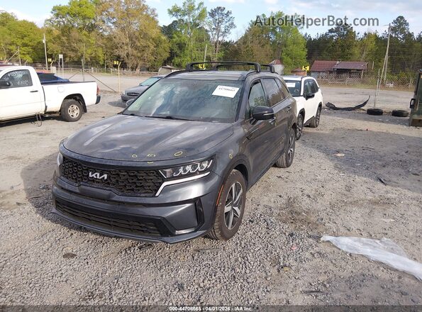 5XYRL4LC8NG136485 2022 KIA SORENTO Green Vista tres cuartos delantera izquierda