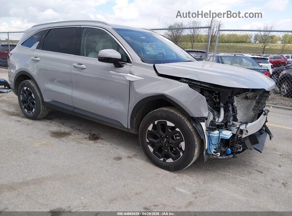 5XYRLDJCXSG363076 2025 KIA SORENTO Gray Przód prawy