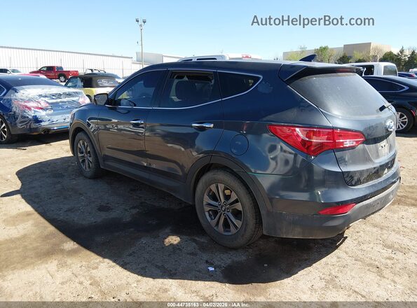 5XYZT3LB0GG337656 2016 HYUNDAI SANTA FE SPORT Синий Задняя левая четверть