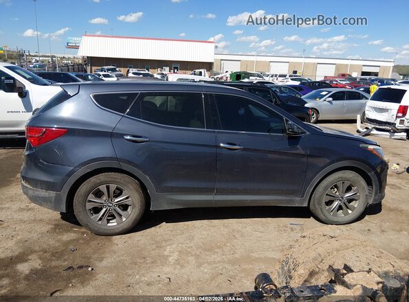5XYZT3LB0GG337656 2016 HYUNDAI SANTA FE SPORT Синий Панорамный вид салона 360°