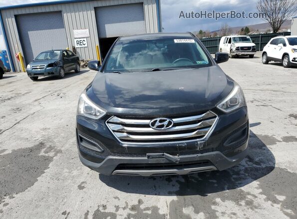 5XYZT3LB2GG342230 2016 HYUNDAI SANTA Черный Вид спереди
