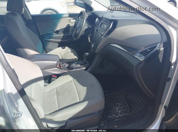 5XYZT3LB8GG348596 2016 HYUNDAI SANTA FE SPORT Серебряный Вид салона спереди