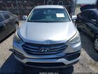 2018 Hyundai Santa Fe Sport 2.4l Серебряный vin: 5XYZT3LBXJG512129