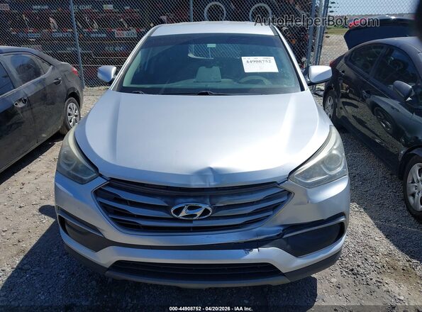 5XYZT3LBXJG512129 2018 HYUNDAI SANTA FE SPORT Серебряный Вид щитка приборов