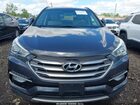 2018 Hyundai Santa Fe Sport 2.4l Серый vin: 5XYZUDLB0JG515320
