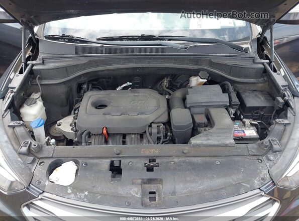 5XYZUDLB2HG484484 2017 HYUNDAI SANTA FE SPORT Серый Вид сзади