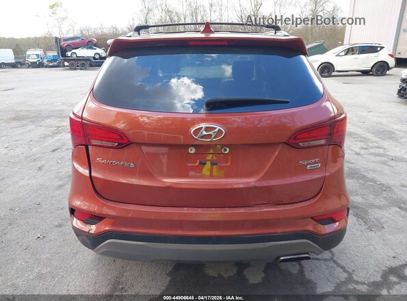 5XYZUDLB4HG492425 2017 HYUNDAI SANTA FE SPORT Orange 