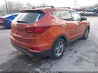 2017 Hyundai Santa Fe Sport 2.4l Orange vin: 5XYZUDLB4HG492425