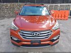 2017 Hyundai Santa Fe Sport 2.4l Orange vin: 5XYZUDLB4HG492425