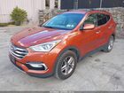 2017 Hyundai Santa Fe Sport 2.4l Orange vin: 5XYZUDLB4HG492425